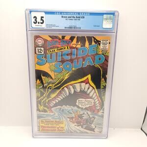 DC Comics Brave and the Bold #39 CGC Graded 3.5 Sealed Comic Book